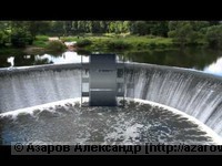 Плотина у Ярополецкой ГЭС